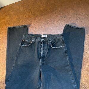 Agolde Pinch Waist - Black Tea